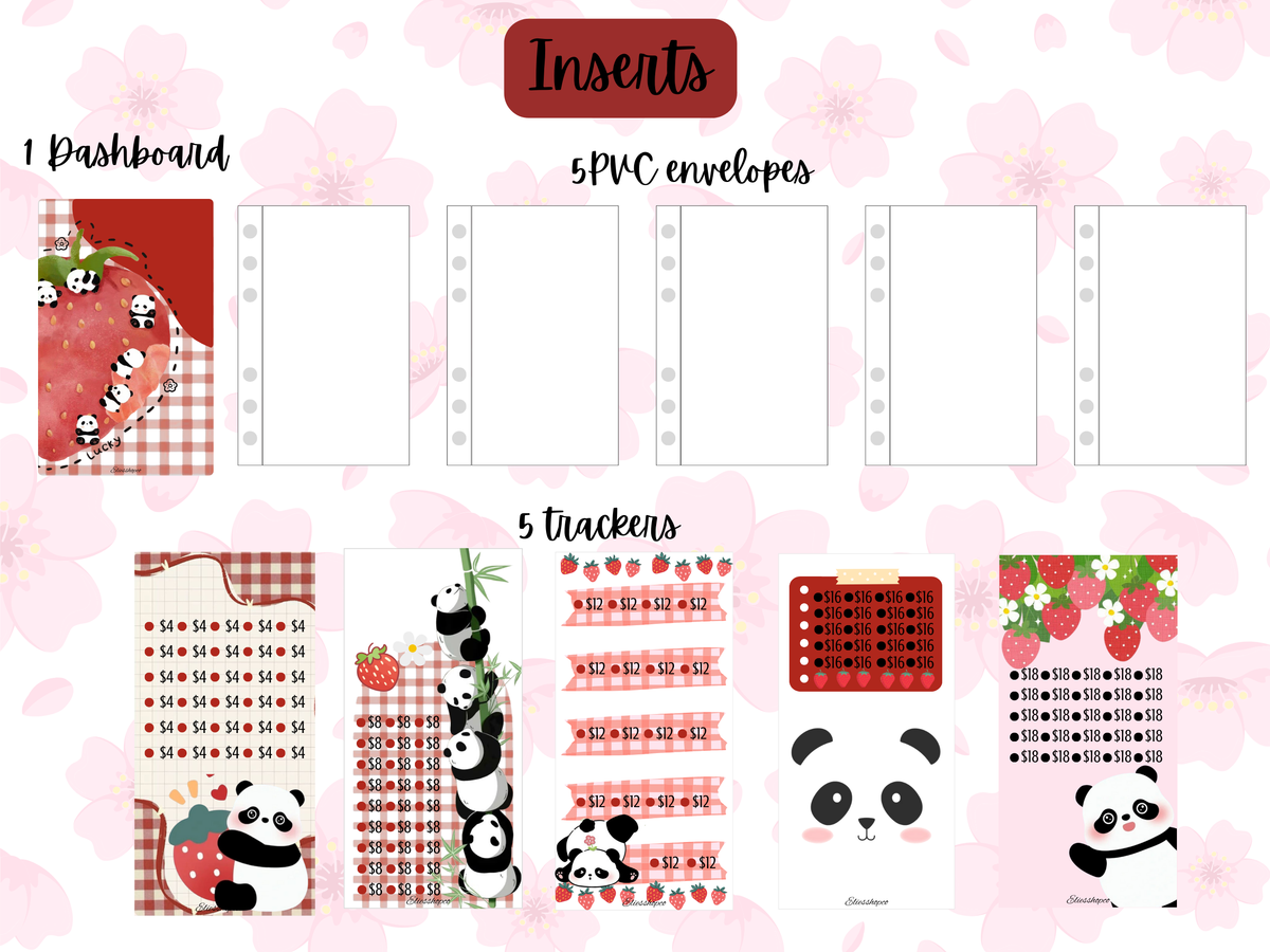 Strawberry panda savings challenge